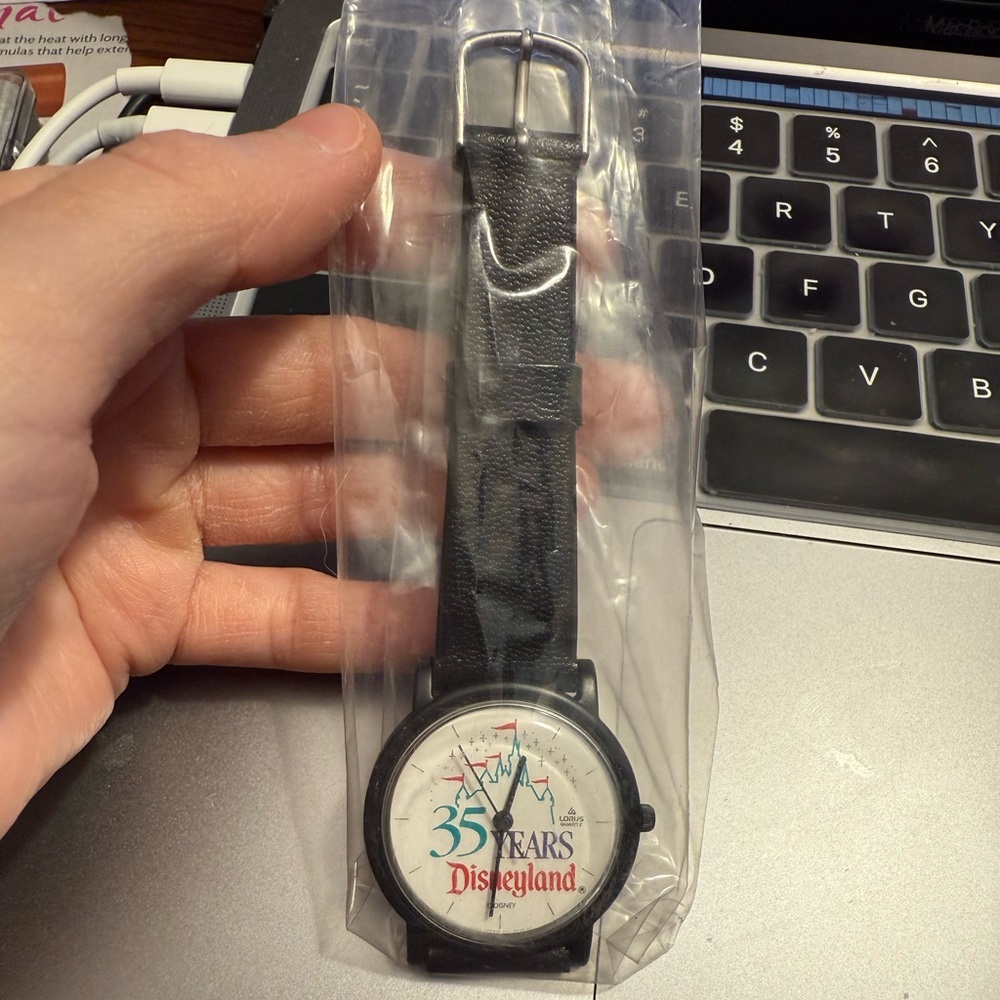 Disneyland Vintage 35 Years Watch Collectible